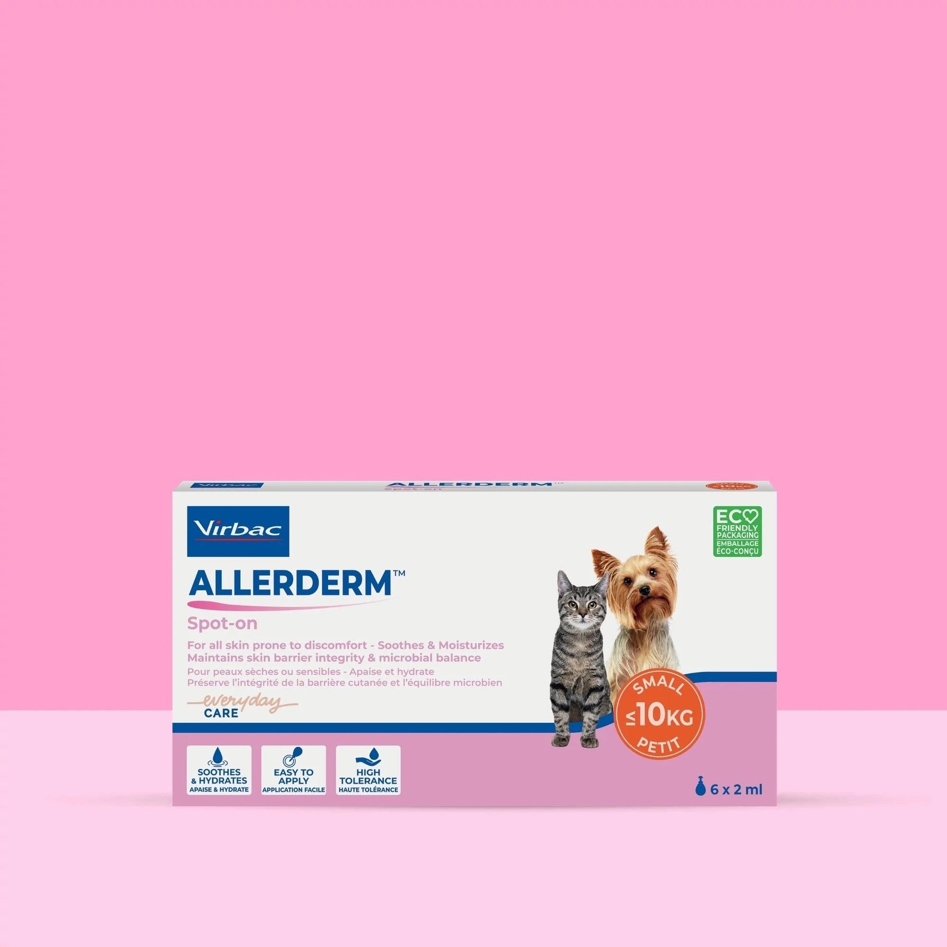 ALLERDERM SPOT-ON 2 ml 6 pip < 10 Kg